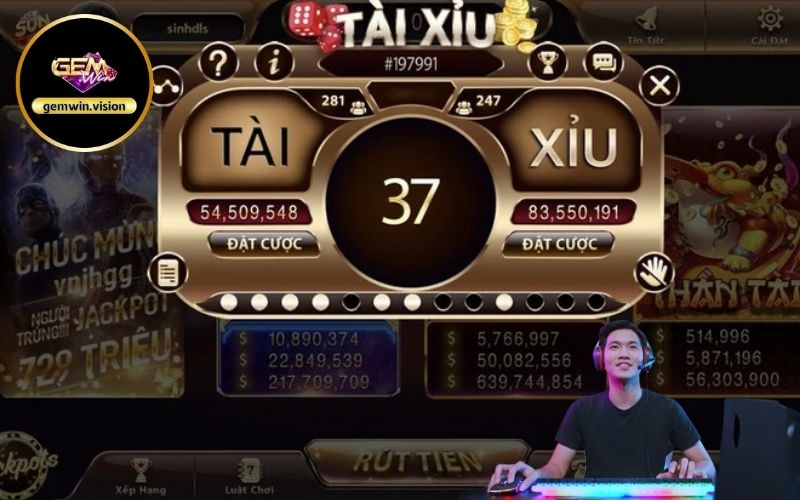 Tài Xỉu Livestream Gemwin