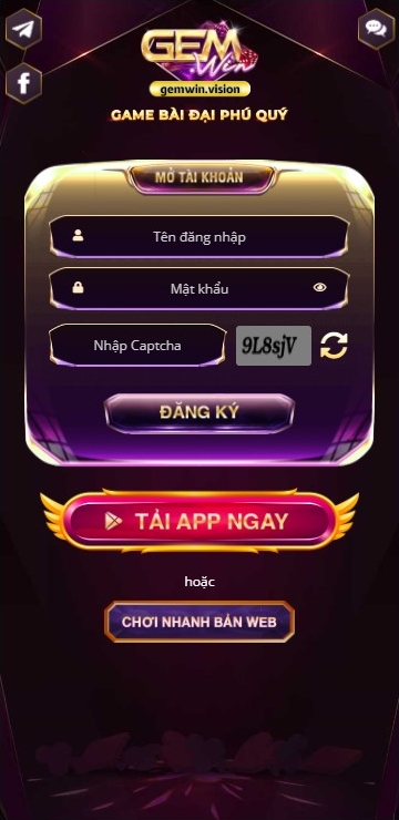 Tải app Gemwin trên Android Tải app Gemwin trên Android